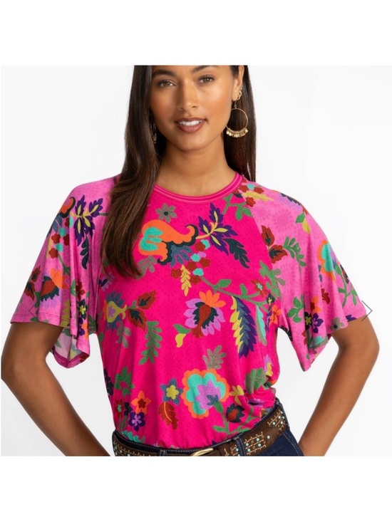 Johnny Was Tops - Johnny Was Janie Floral Blouse